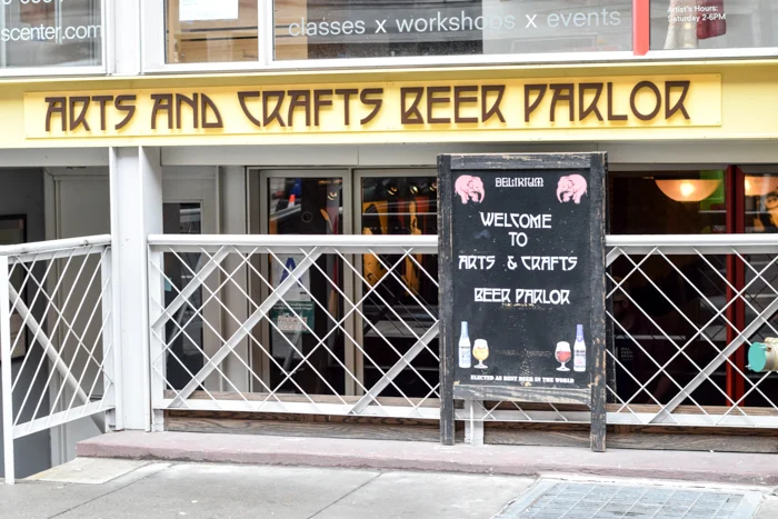 ARTS & CRAFTS BEER PARLOR GREENWICH VILLAGE