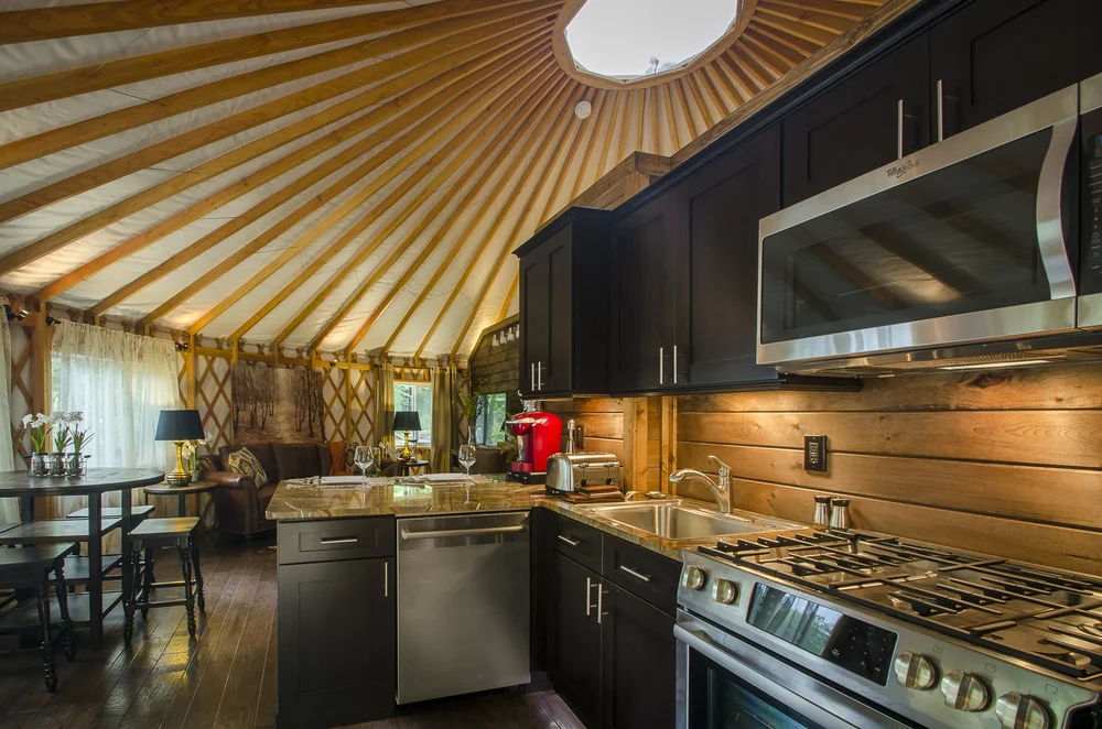 Yurt Camping at Lake Nantahala Luxury Yurt Rental Lakes End