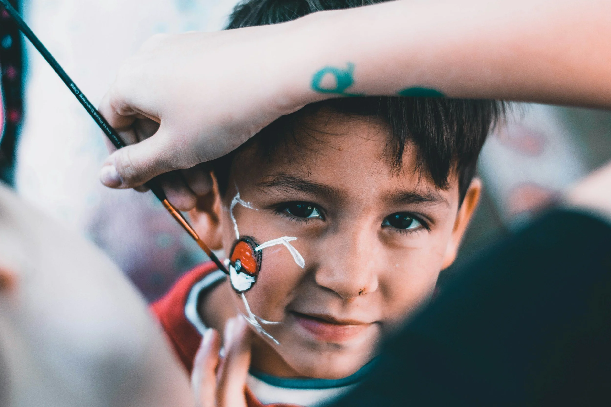Complimentary Face Painting at Nantahala Lake