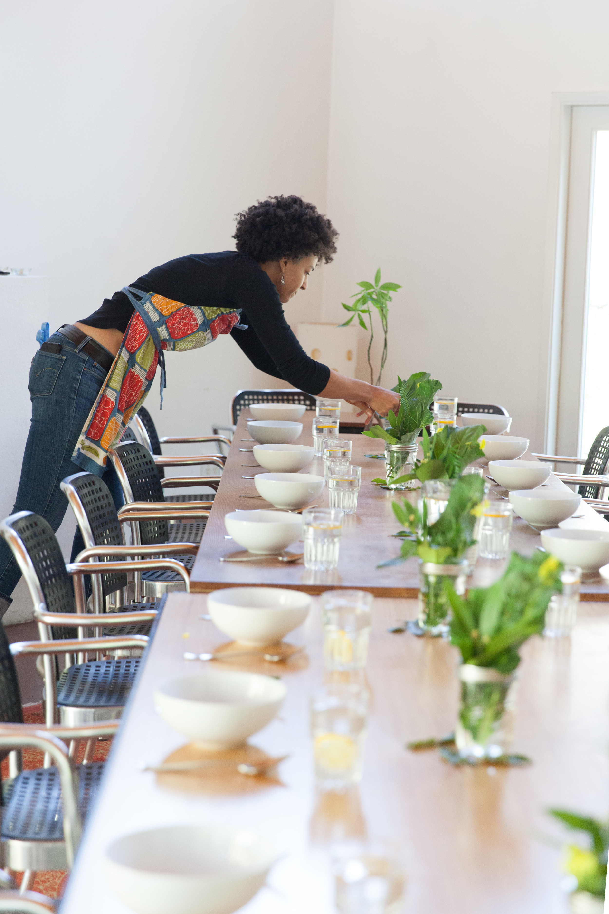 Arranging Collards