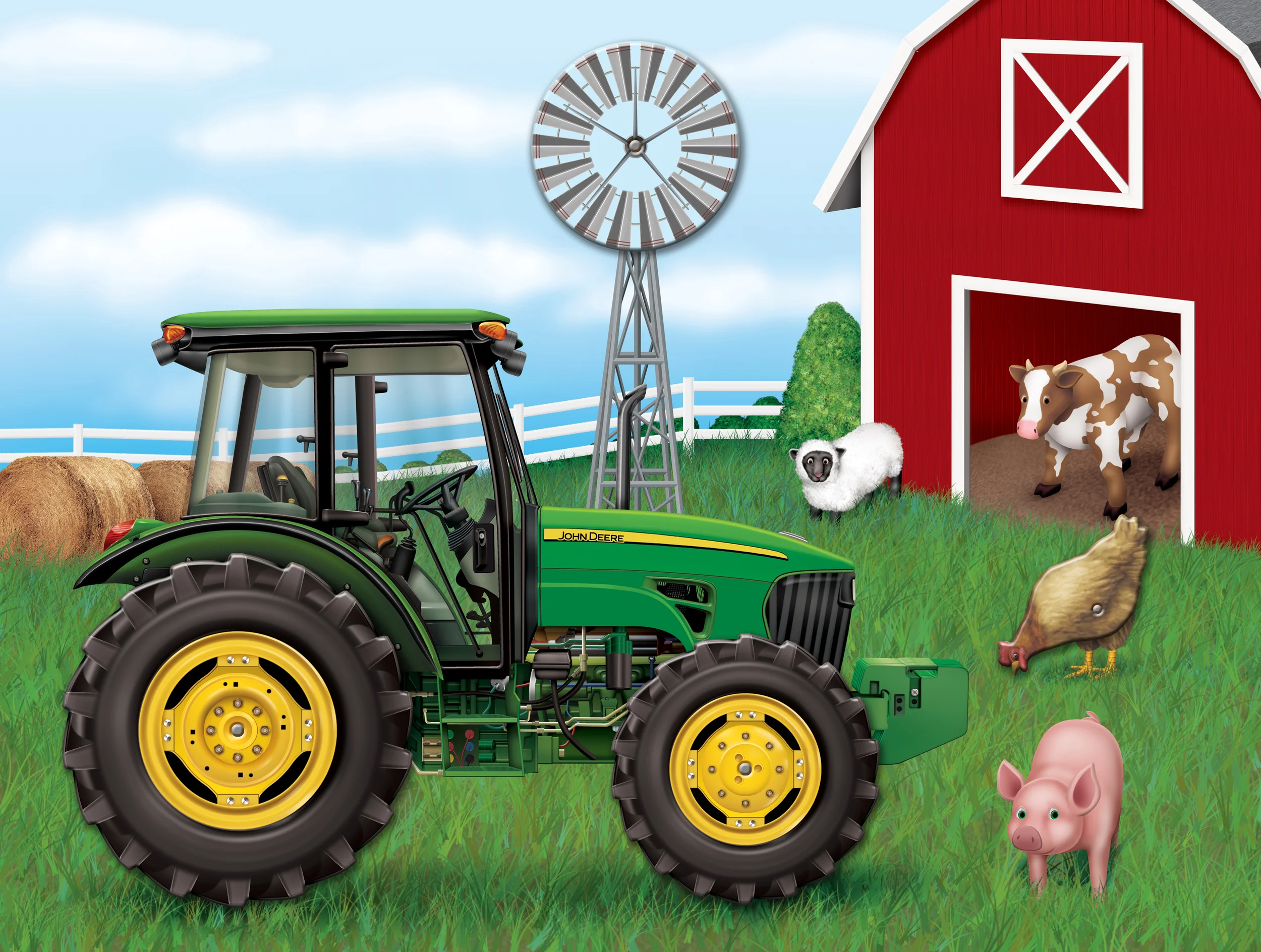John Deere 3D Puzzle