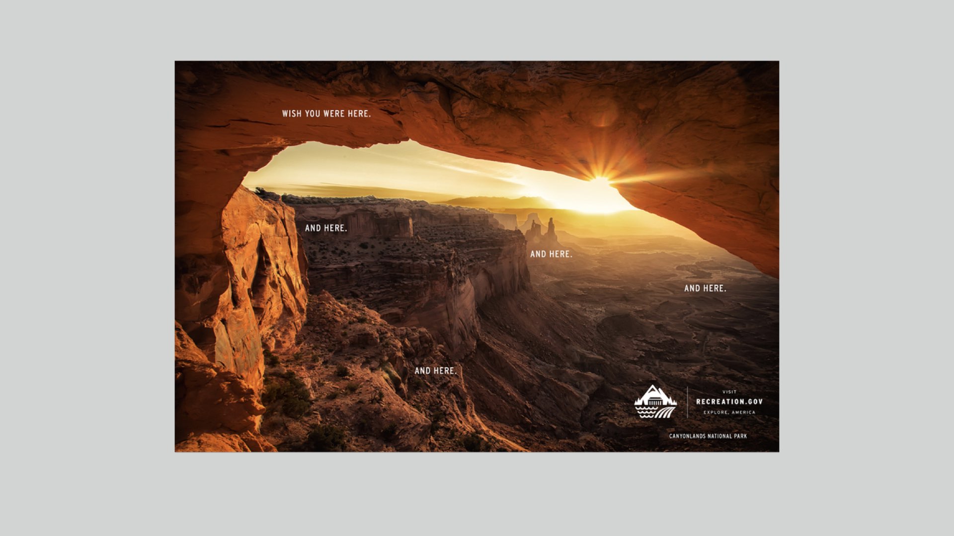 Recreation.gov print – Canyonlands National Park