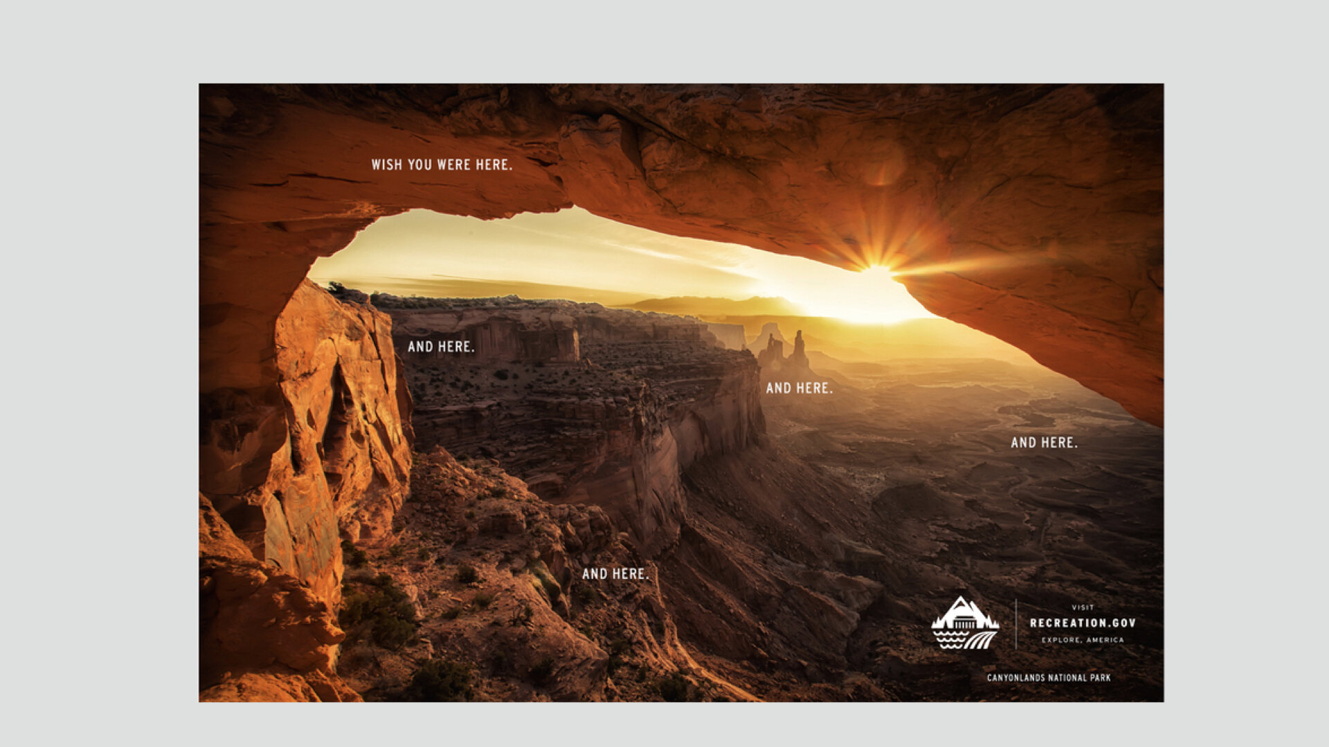 Recreation.gov print – Canyonlands National Park