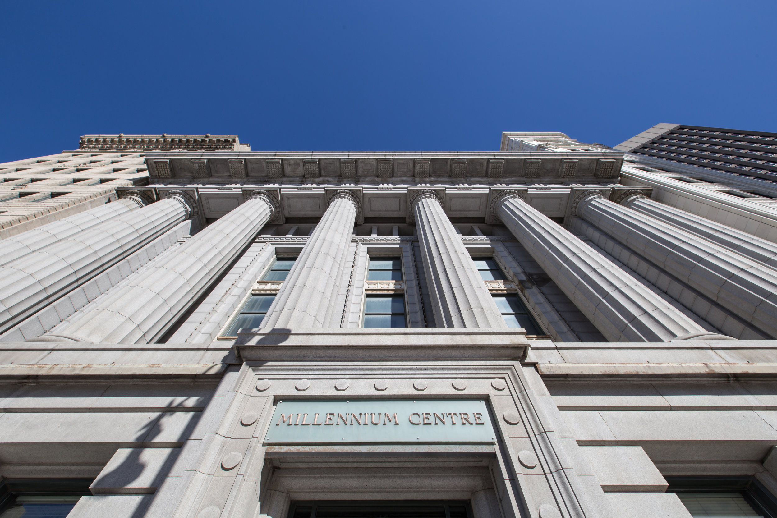 The Millennium Centre - formerly the regional head office for The Canadian Imperial Bank Of Commerce from 1912 - 1969 AD