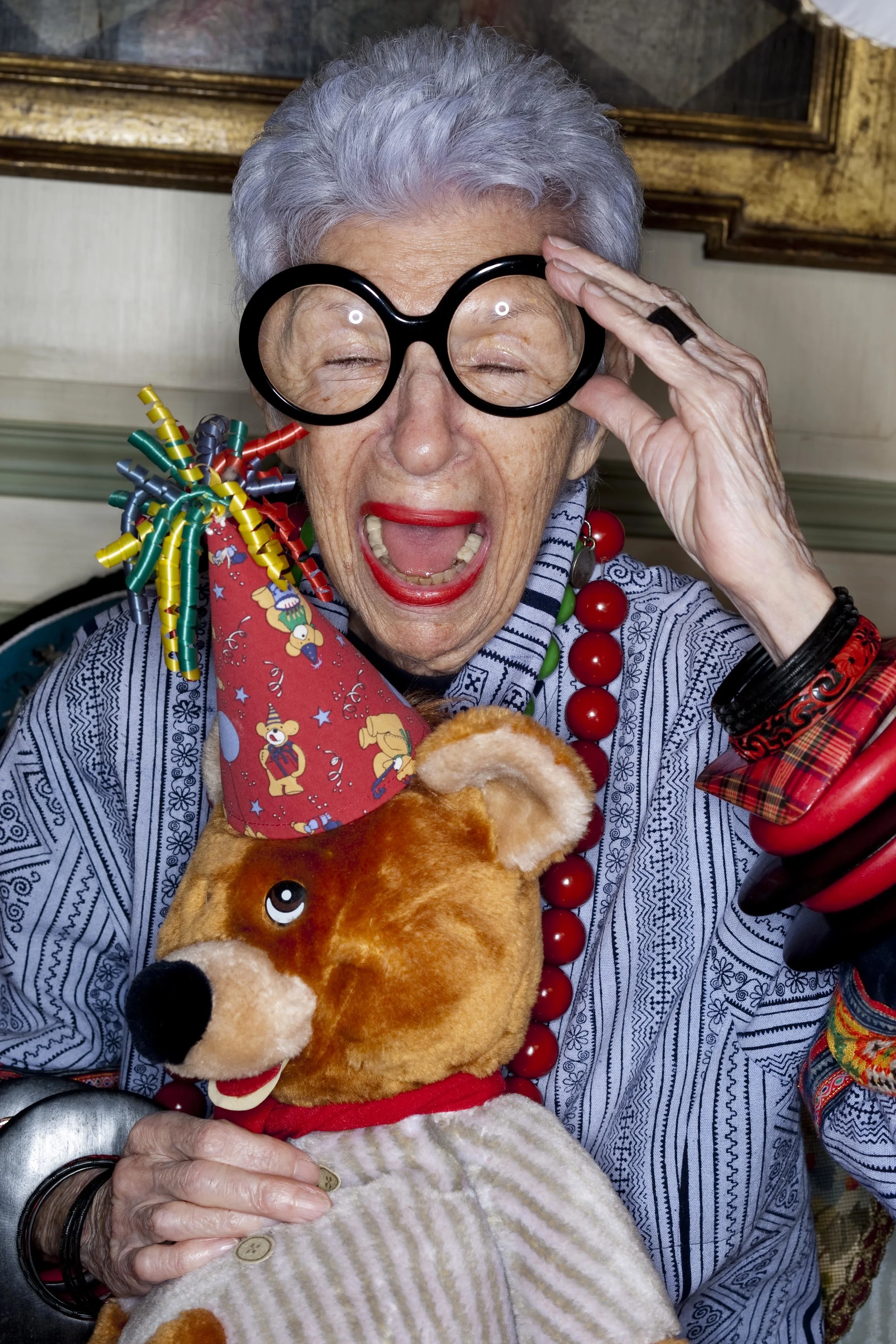 Iris Apfel, interior decorator and style icon