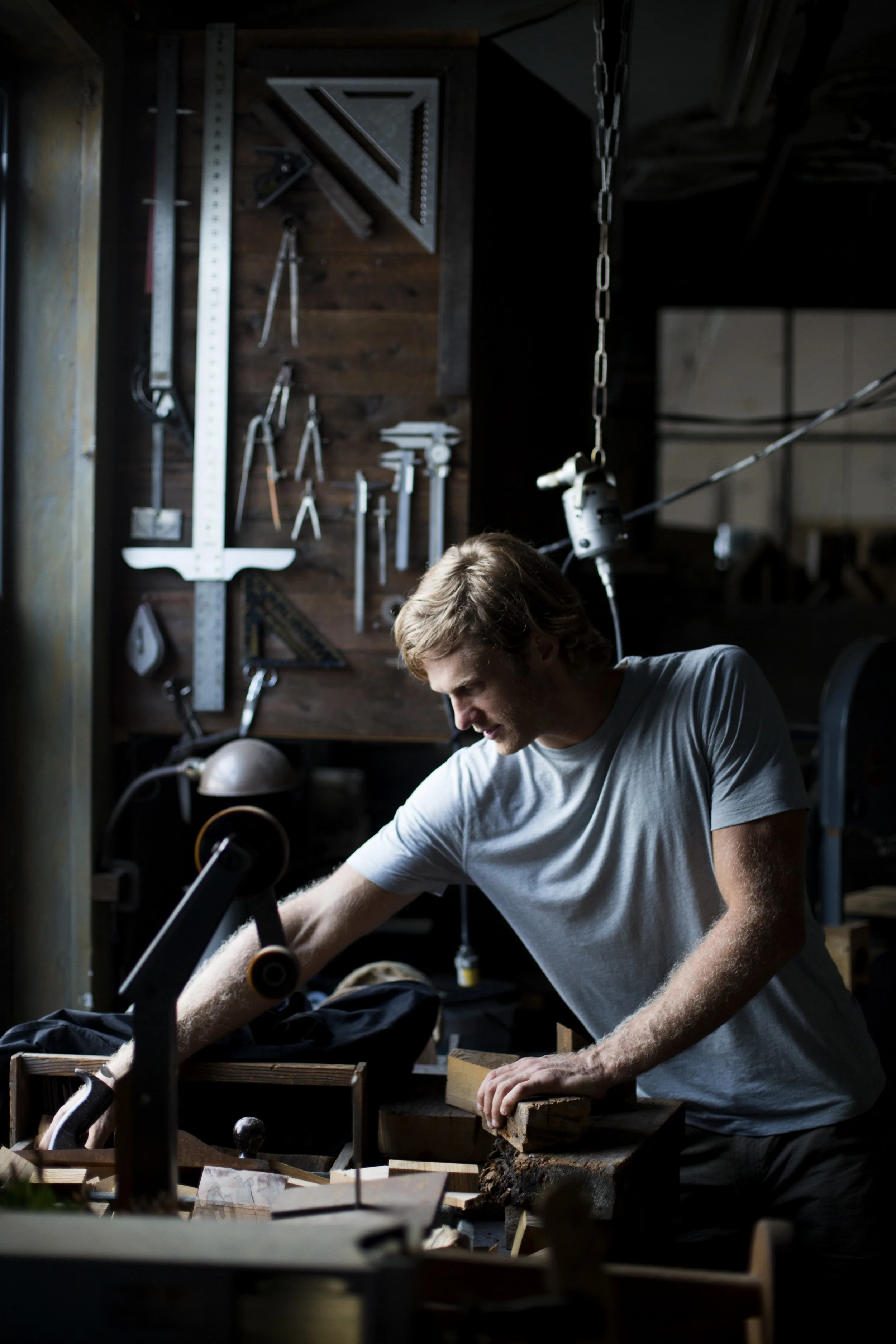 Charlie Baker, furniture and landscape designer