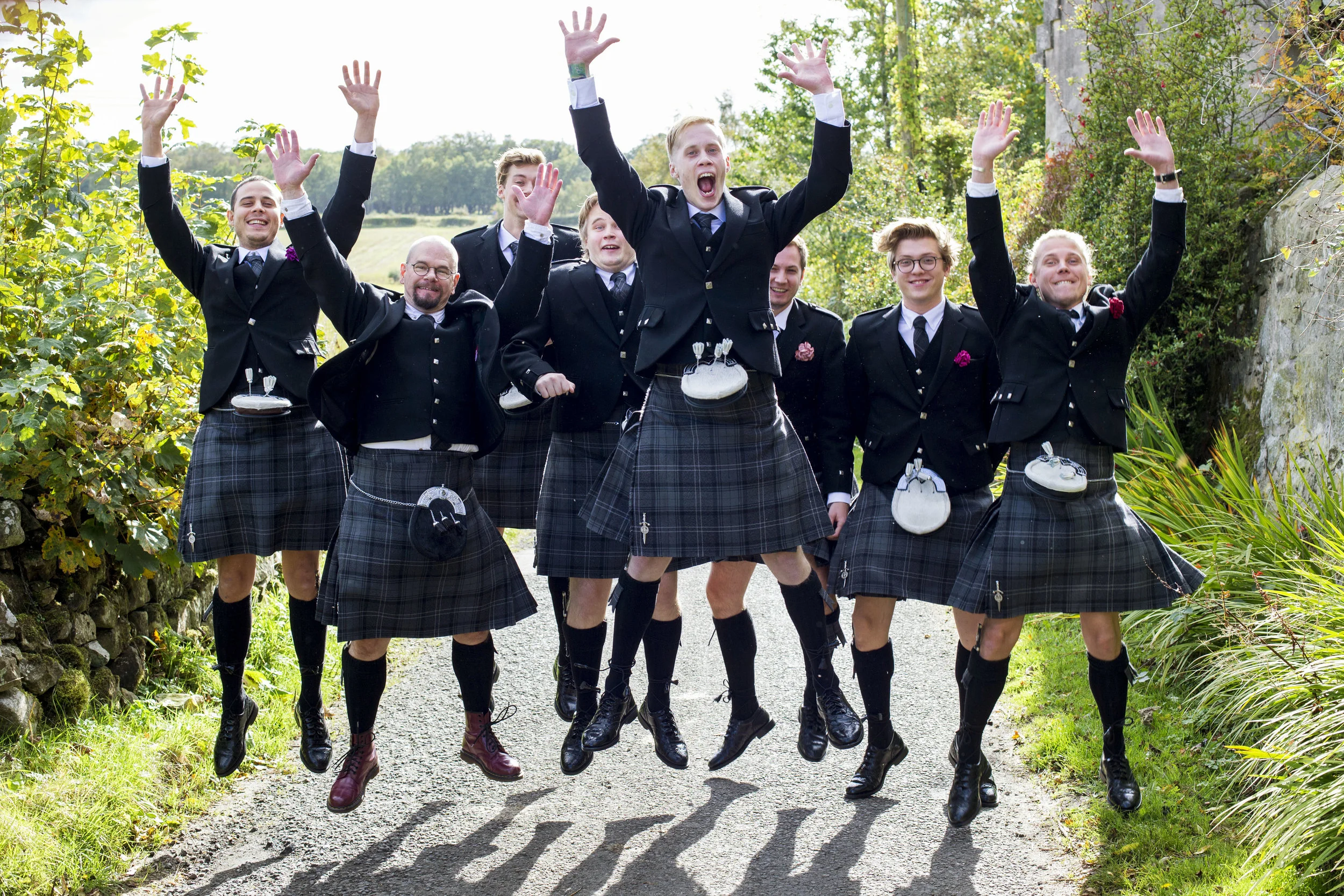 Castle wedding in Scotland
