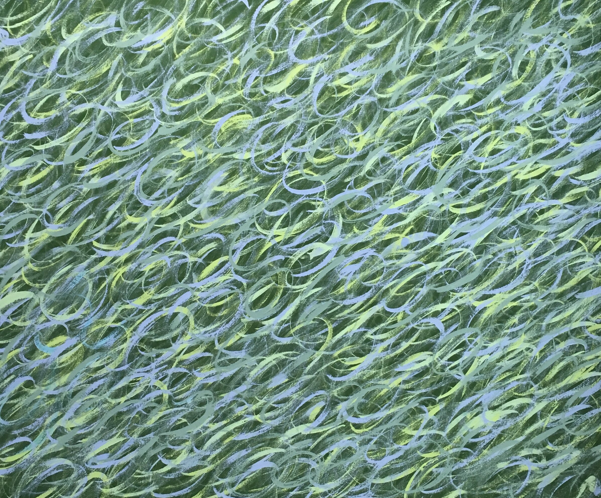 This Side of Paradise, Acrylic on Canvas, 46x60