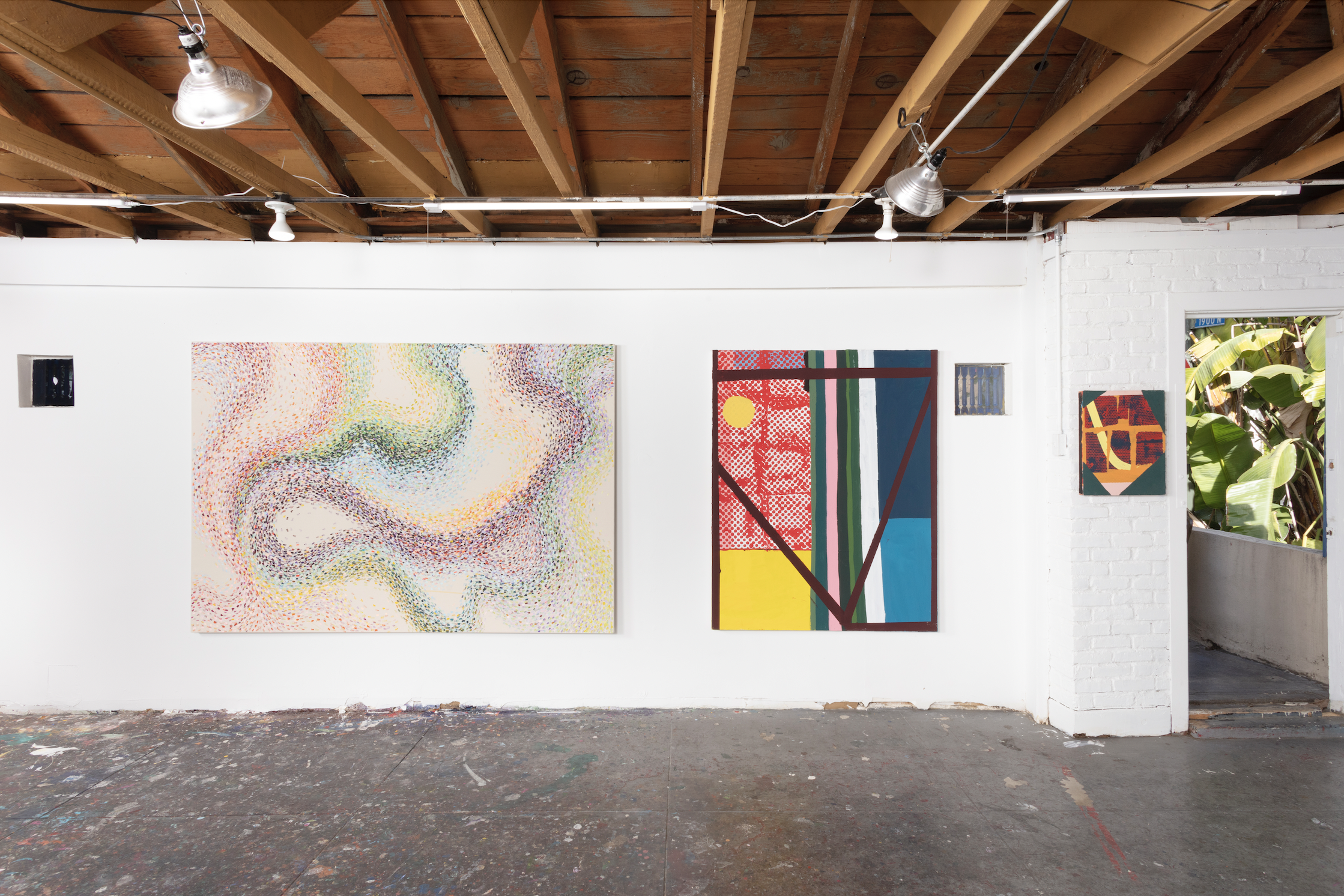 Blue Door Gallery - First Exhibition