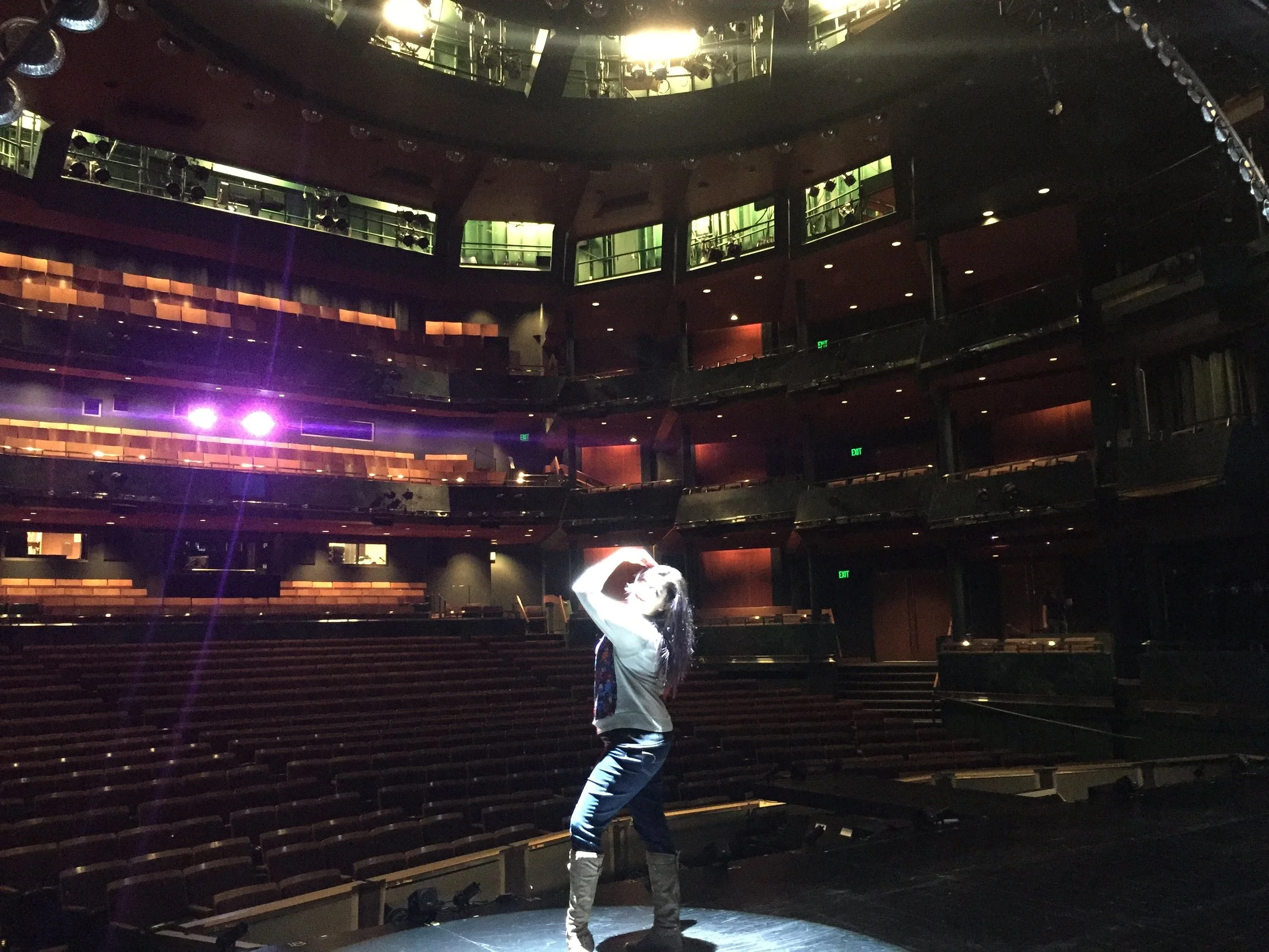 On the Theatre Calgary Stage