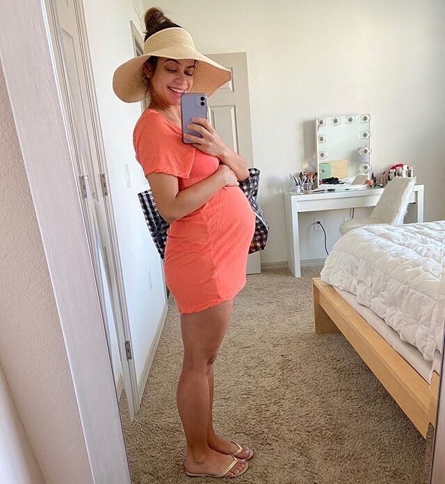 We enjoyed a 6 pm beach trip because there was a heat advisory and the sun doesn&rsquo;t set until after 8! I love this hat from Target because I can keep my hair pulled up but protect my face 👍🏽 Keep in mind it&rsquo;s important to protect the ski