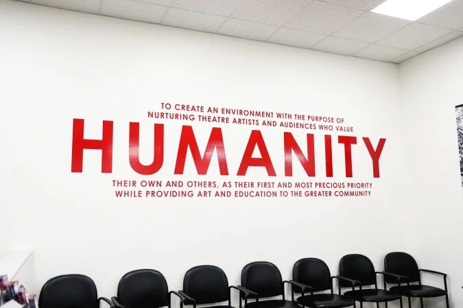  Mural Design for Stella Adler Center for the Arts  Photo: Marc J. Franklin 