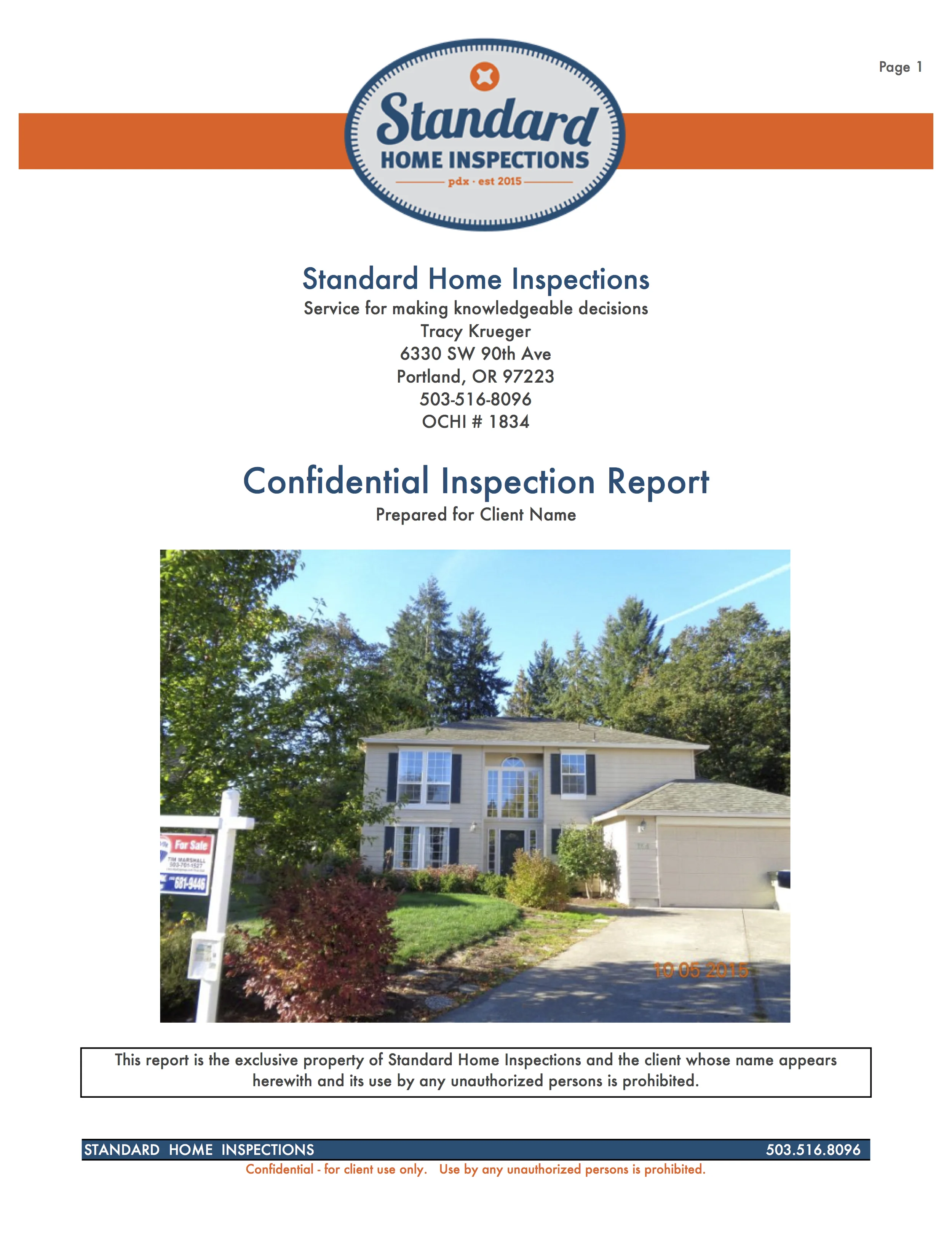 Standard Home Inspections