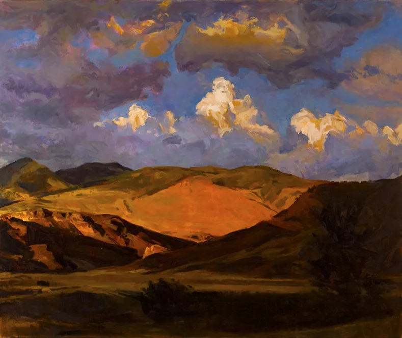   North, Yellowstone &nbsp; 60 x 72 oil on canvas &nbsp; Yellowstone&nbsp;  