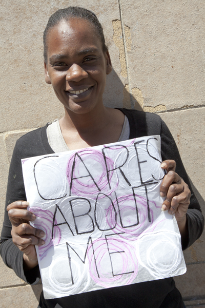 Yes, she cares about you, me and everybody. She is inclusive.