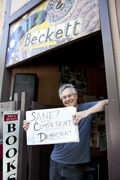 Small businessman and community activist for Hillary