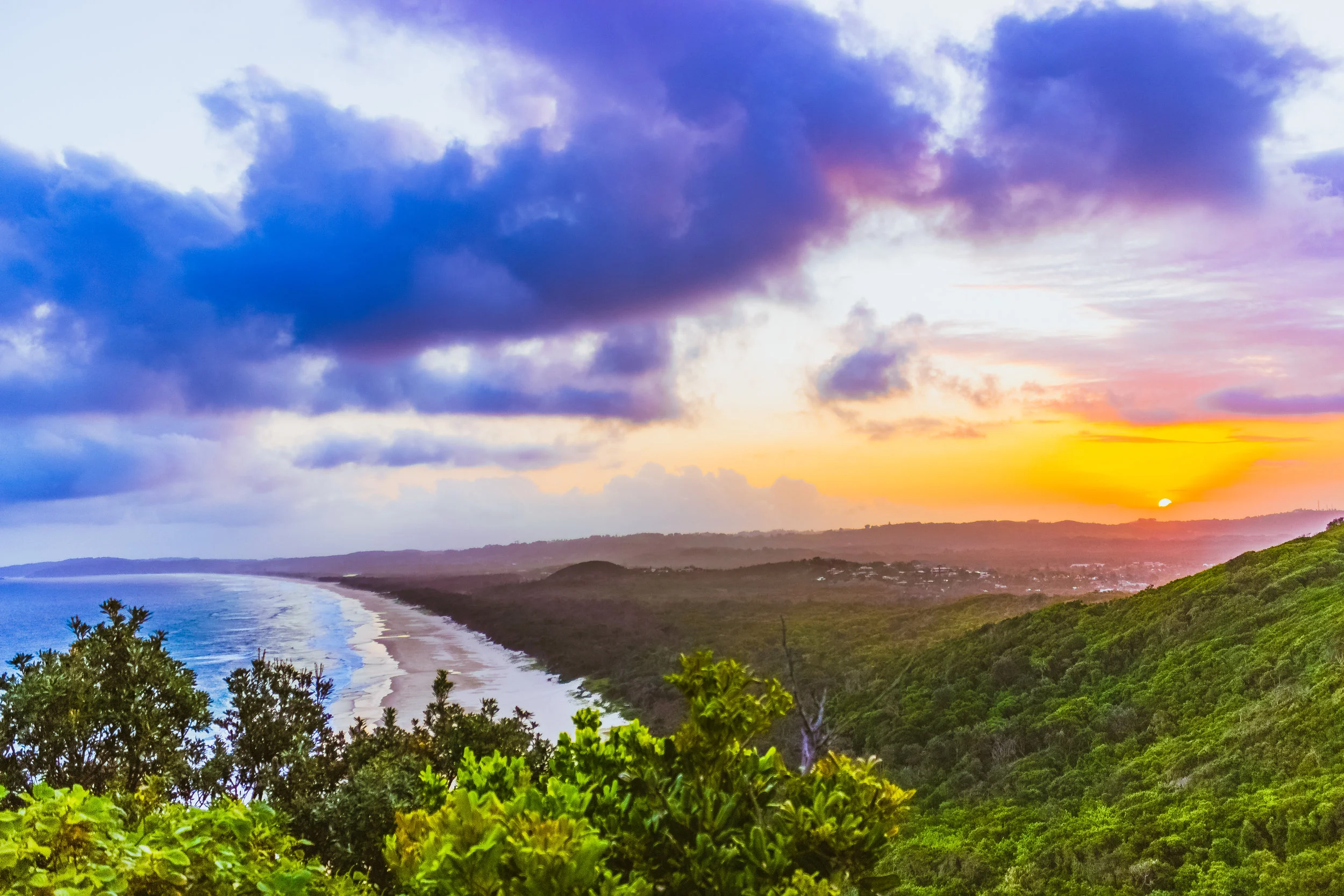 First sunset - Byron Bay, NSW