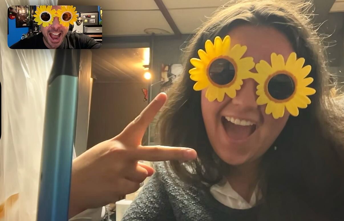 It’s crazy just a couple years ago we had met and now we are facilitating working on films together! I am so thankful that I can be in the presence of such a talented up-and-coming director! We already have gotten into silly fun adventures that