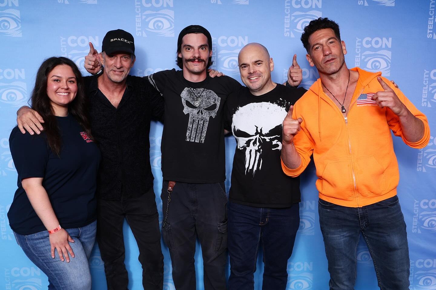 Right before we started production on @neverreturnmovie we stopped in to have a little chitchat with a couple people which will never be forgotten! Thank you @jonnybernthal for being a truly awesome person as usual and thank you @cardcarrying_thomasj