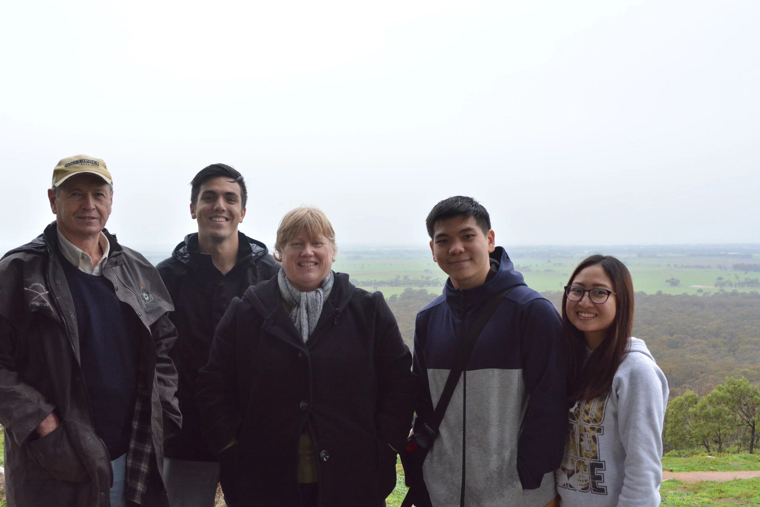 L-R | Barry White, Nicholas Soraghan (reporter), Sally Nicholas, Joshua Tay Hanwen (reporter), Wan Li Loh (reporter)