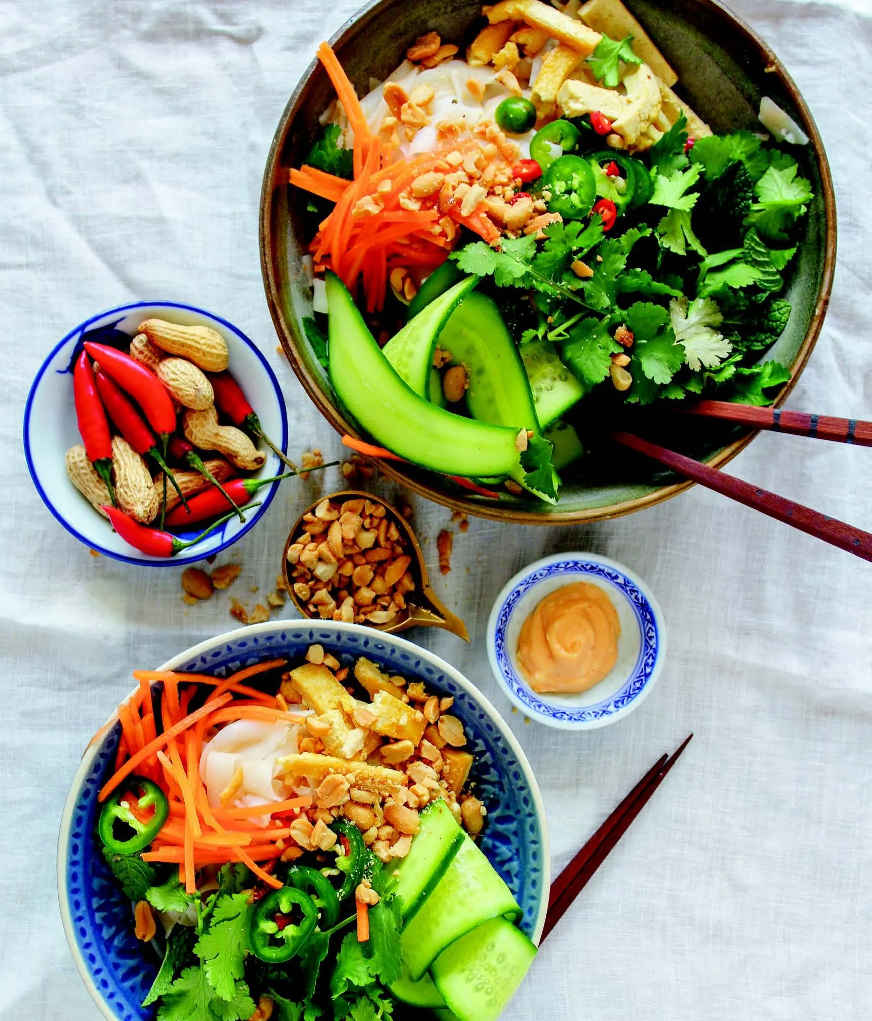vietnamese vegetarian bánh mì bowl