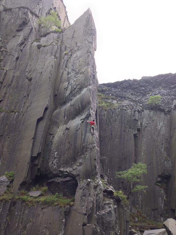 California Arete. Photo: Charlie Woodburn.
