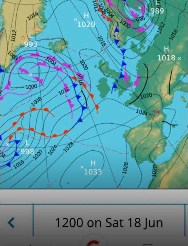 Our weather window.