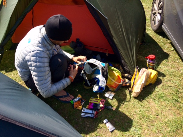 Packing. Light, is very much right. Photo: Libby Peter.