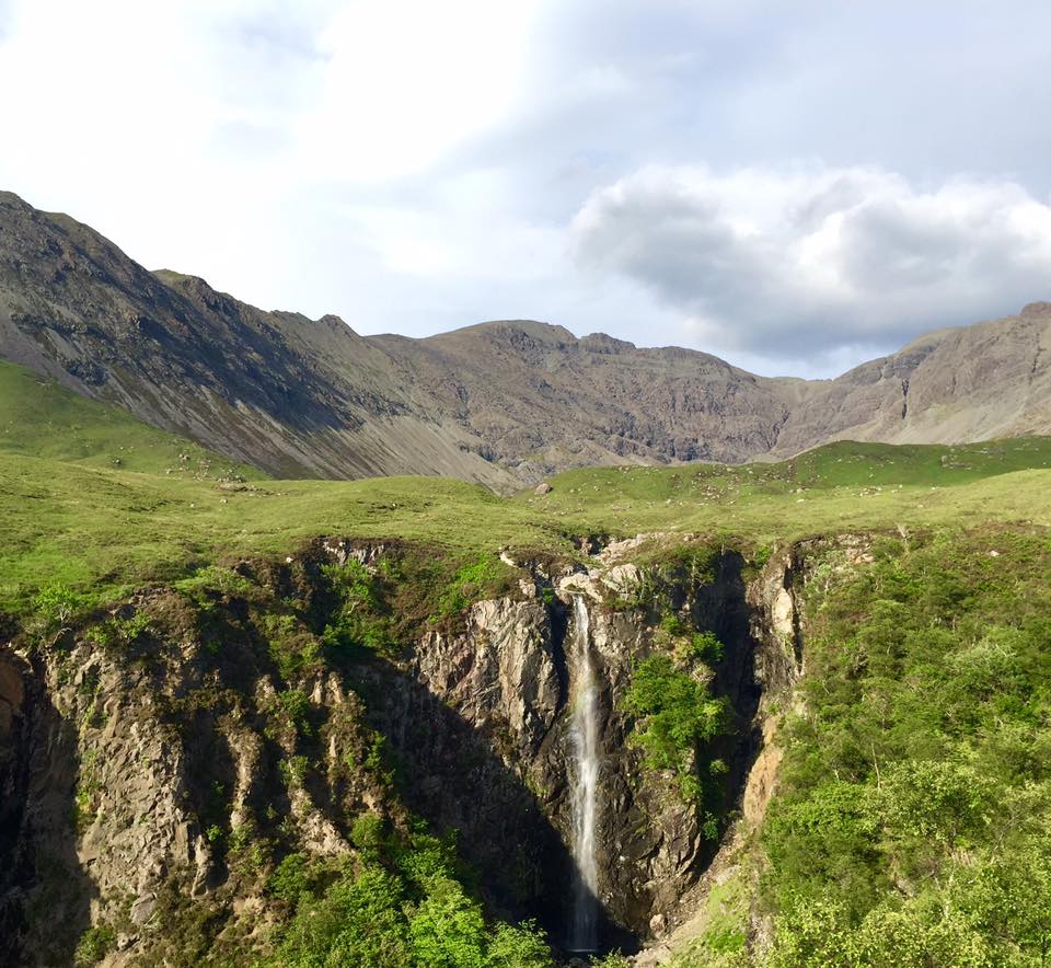 From Glen Brittle looking in to Coire na Banachdich.