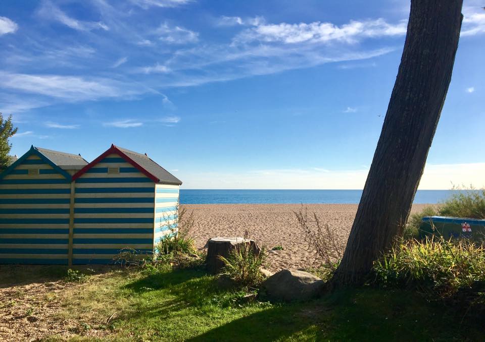 Blackpool Sands. Devon in November!