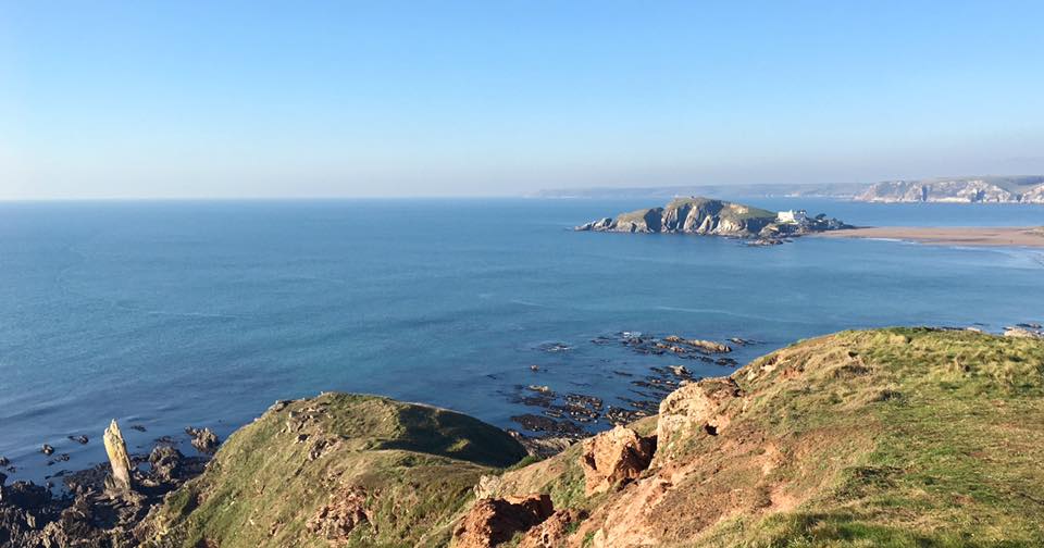 Bantham Hand (bottom left) and Burgh Island