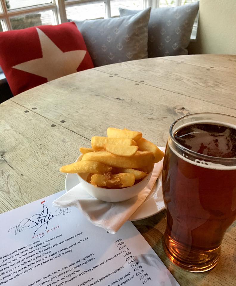 Noss Mayo and "The Best Chips in the West Country"