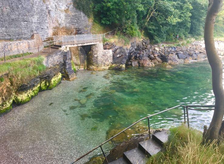 Hidden cove near Maidencombe