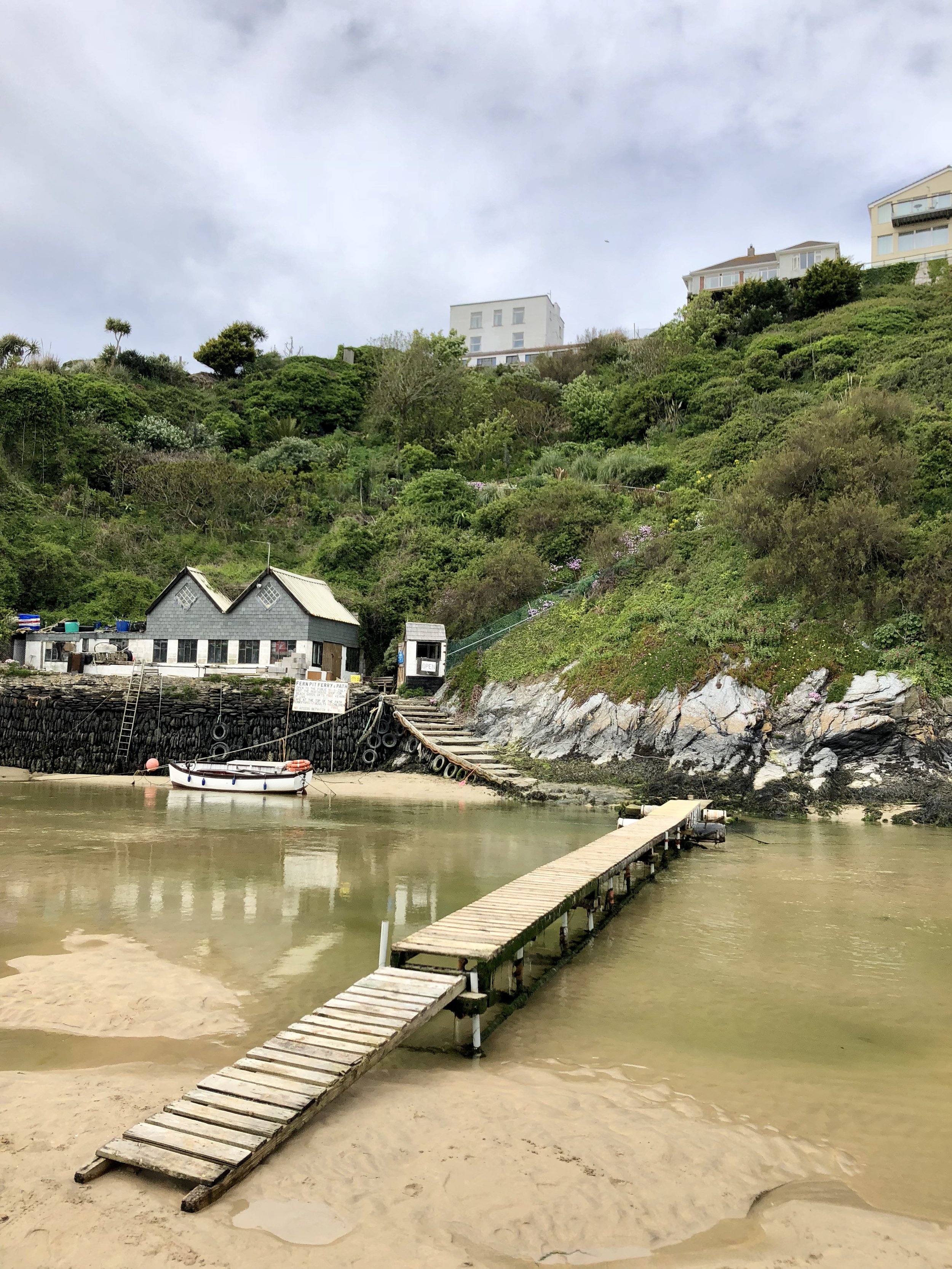  River Gannel - timing my run for low tide expert 