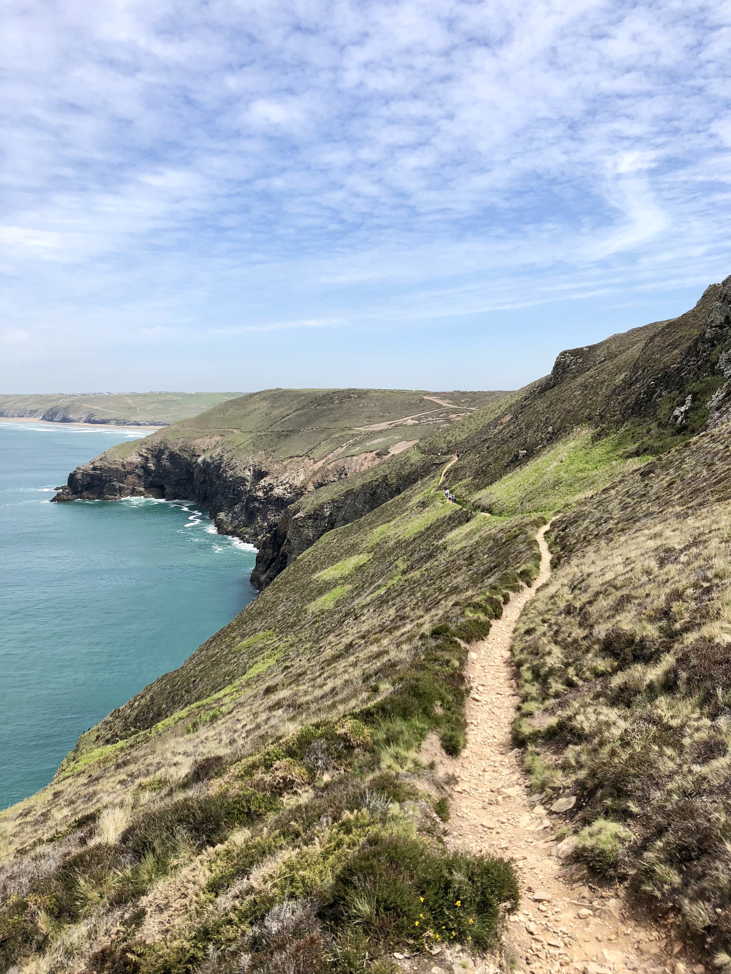  Cligga Head towards Perranporth 