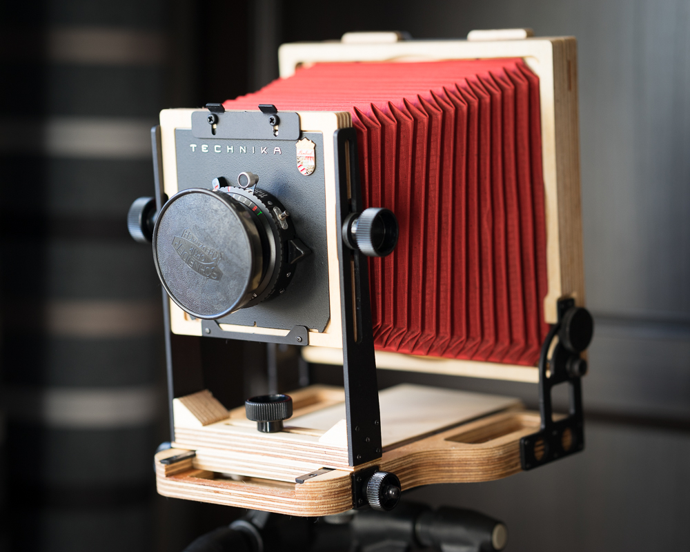 My new Intrepid 5x4 field camera
