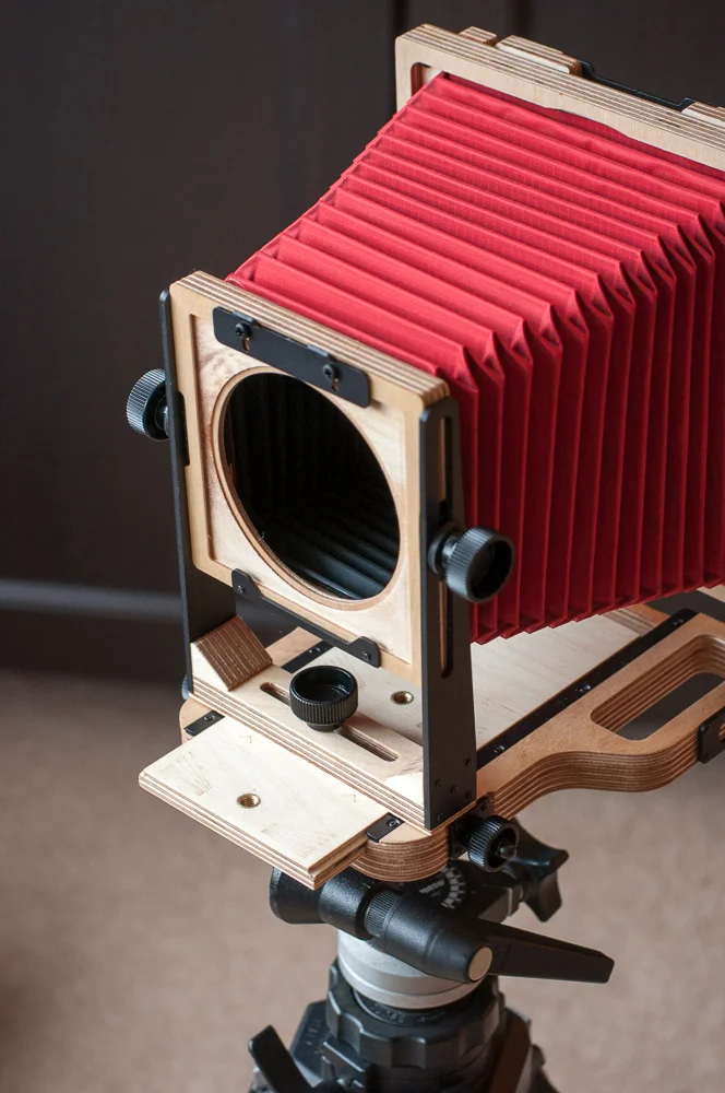 The 'naked' Intrepid, with the lens yet to be mounted.