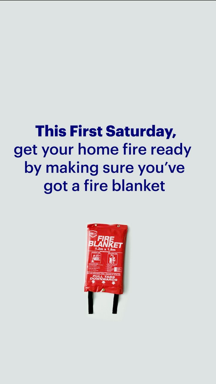 NRMA - First Saturdays - Fire Blanket