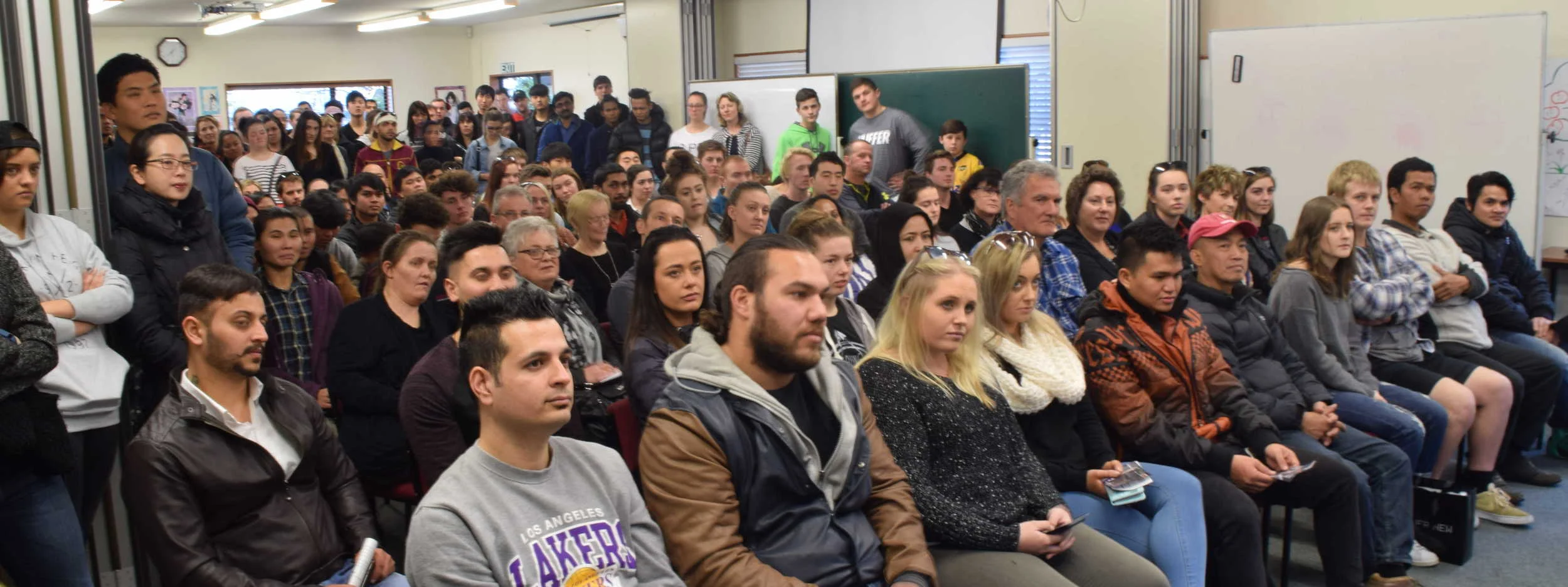 The sessions [one was planned but a second was needed because of the overwhelming response] were jam-packed