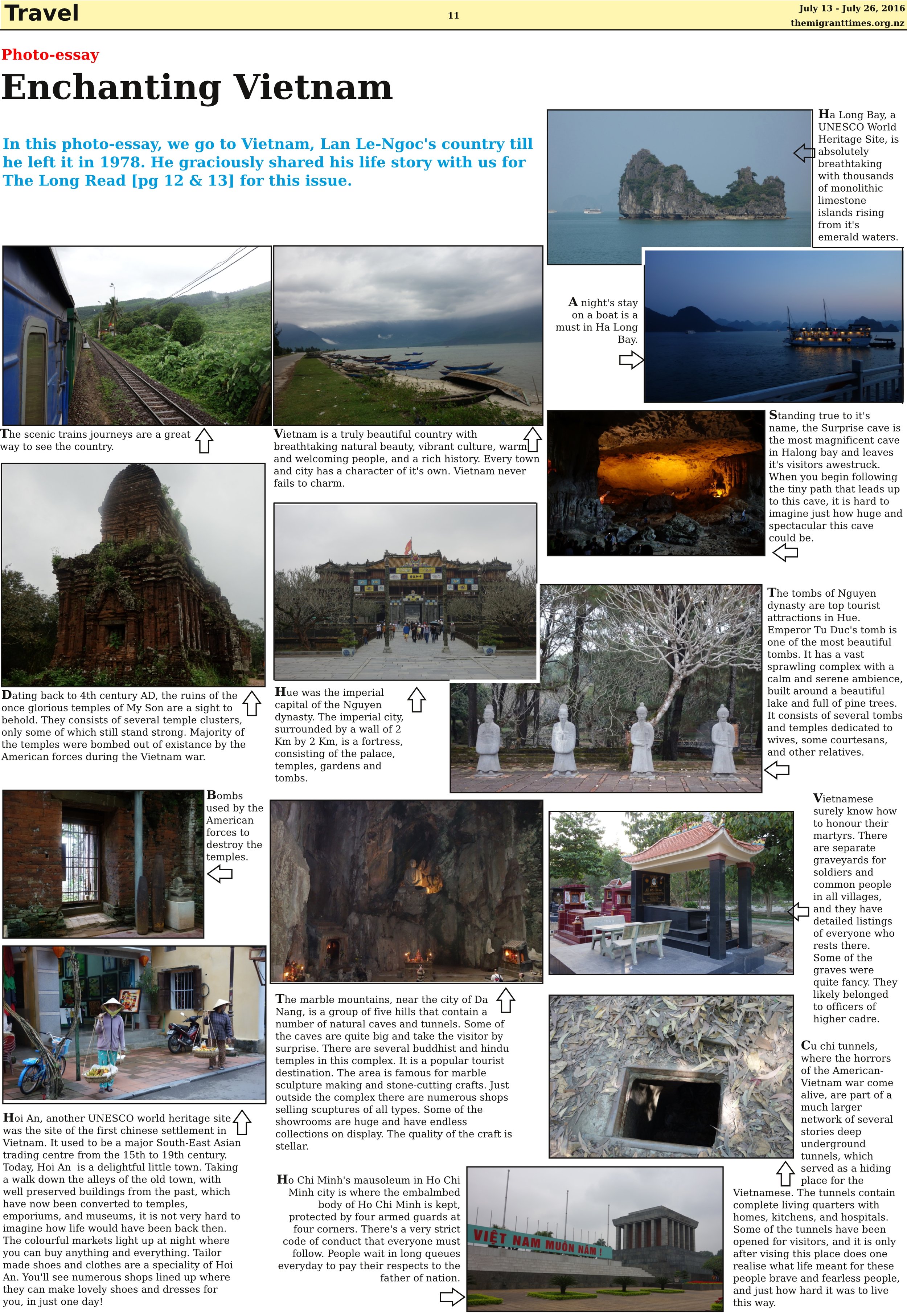 Click on the image to enlarge it and read the printed version of the story.