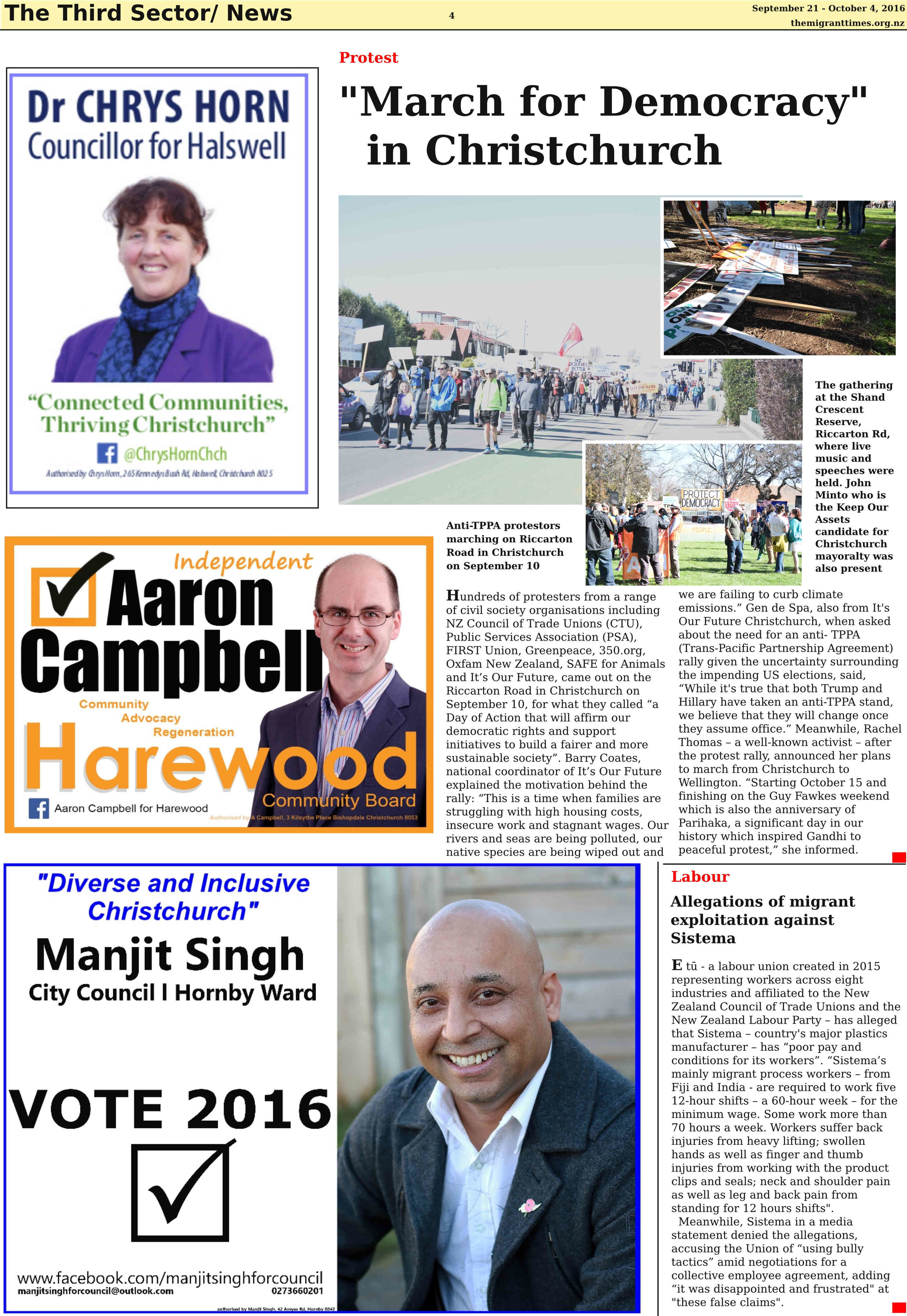 Click on the image to enlarge it and read the printed version of the story.