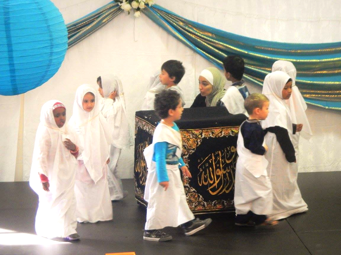Children were given a feel of Islamic culture and traditions