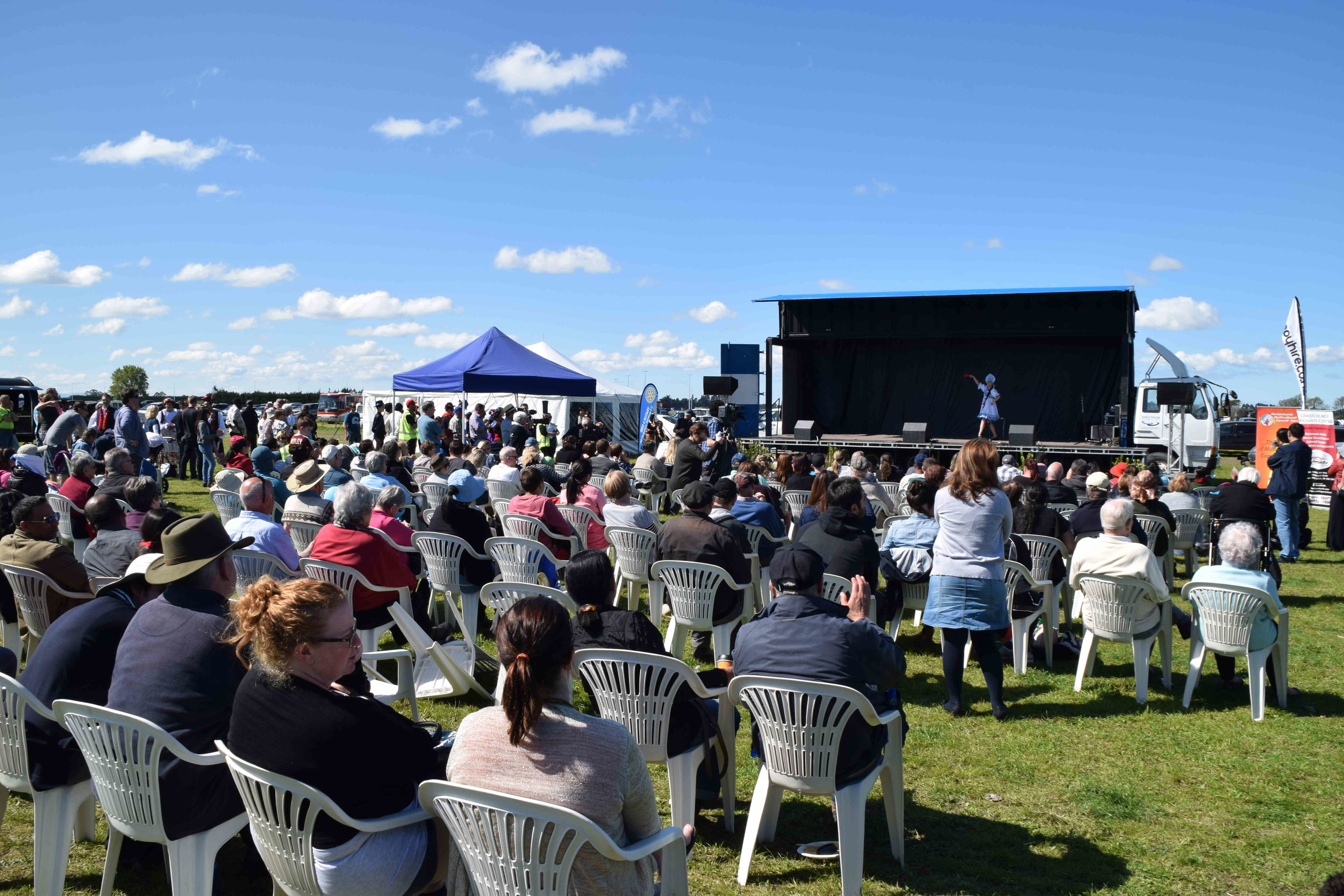  Over 20 cultural performances entertained the crowds throughout the day 