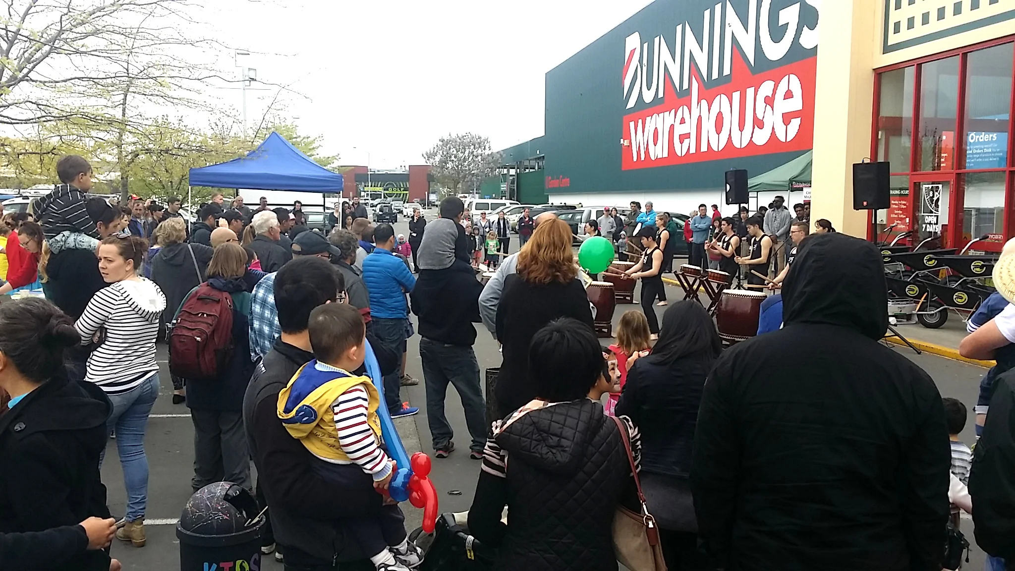 Bunnings. Thanks fr providing us the space!