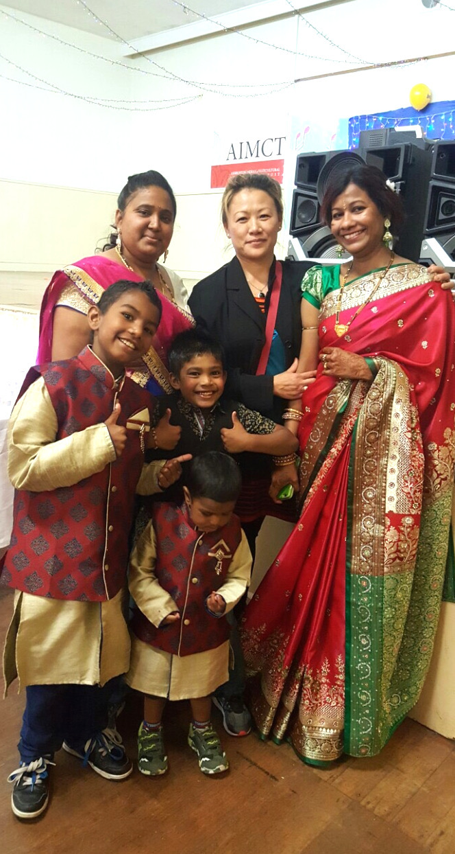 Participants at Ashburton's Diwali fest