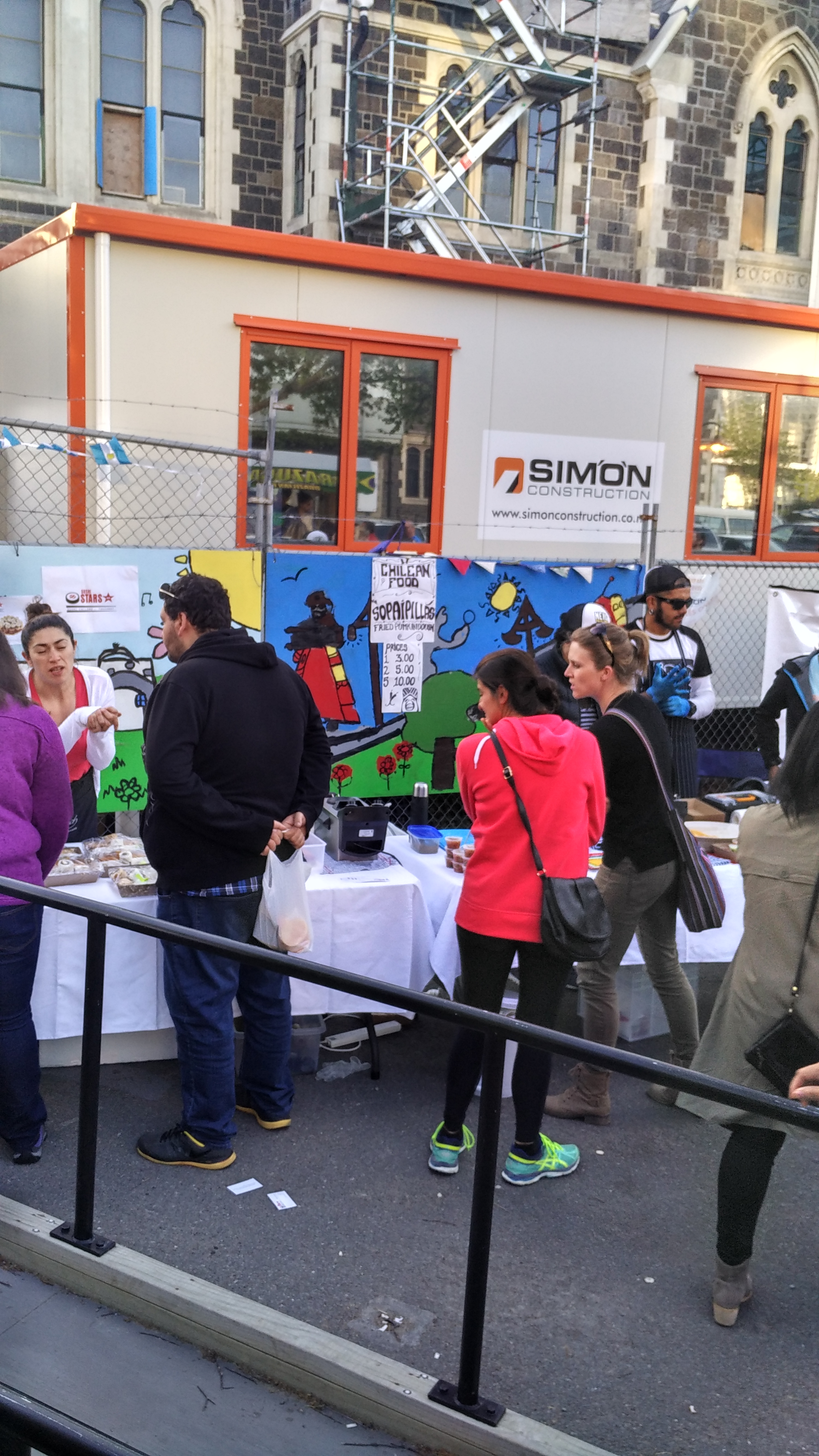 The crowd was treated to various Latin American delicacies with Colombian coffee a big hit!