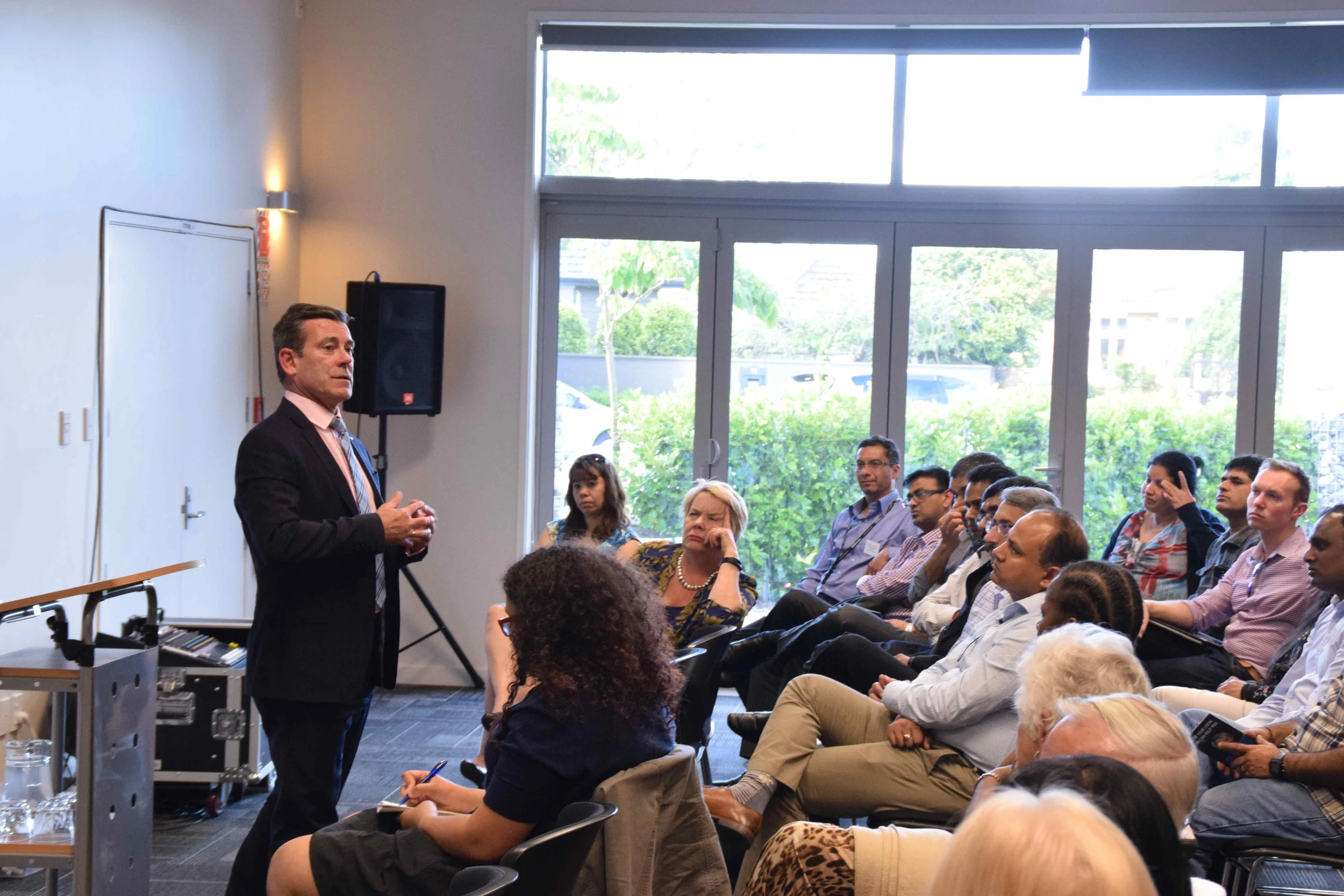 In conversation with Immigration Minister, Michael Woodhouse