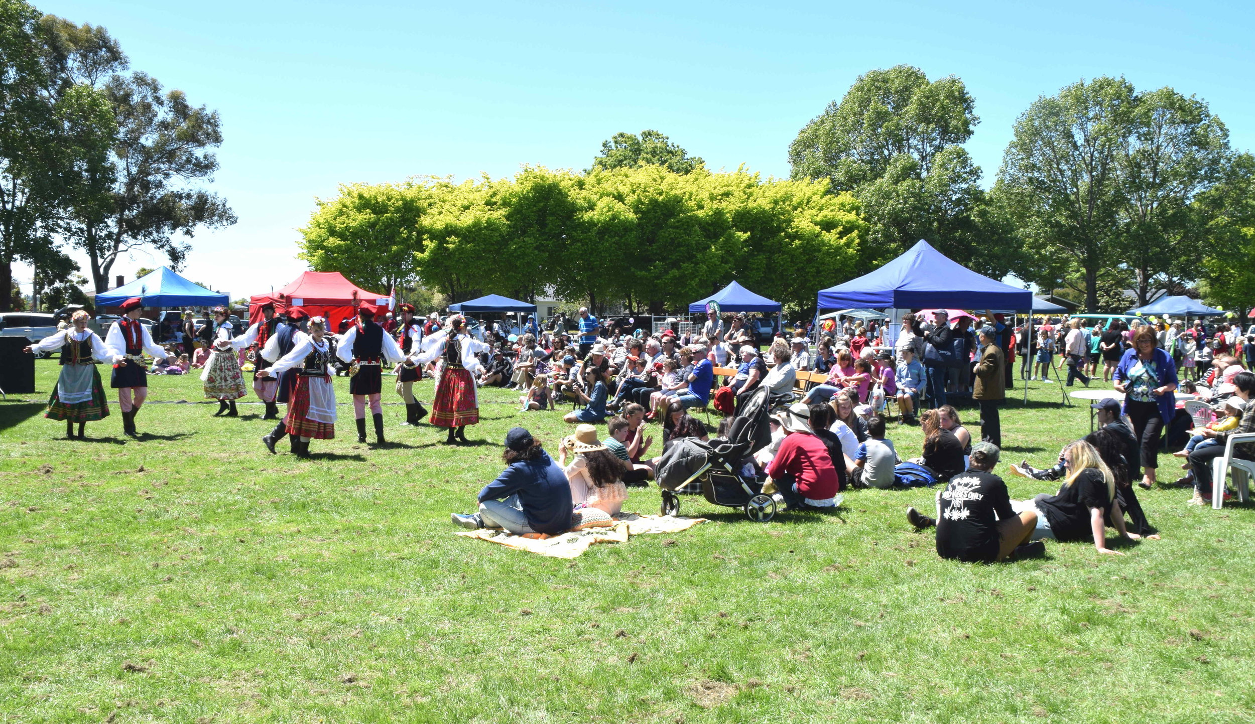  Polonus Polish Folk Dance entertaining the gathering at Celebrate Bishopdale 2016 in Christchurch on November 20 