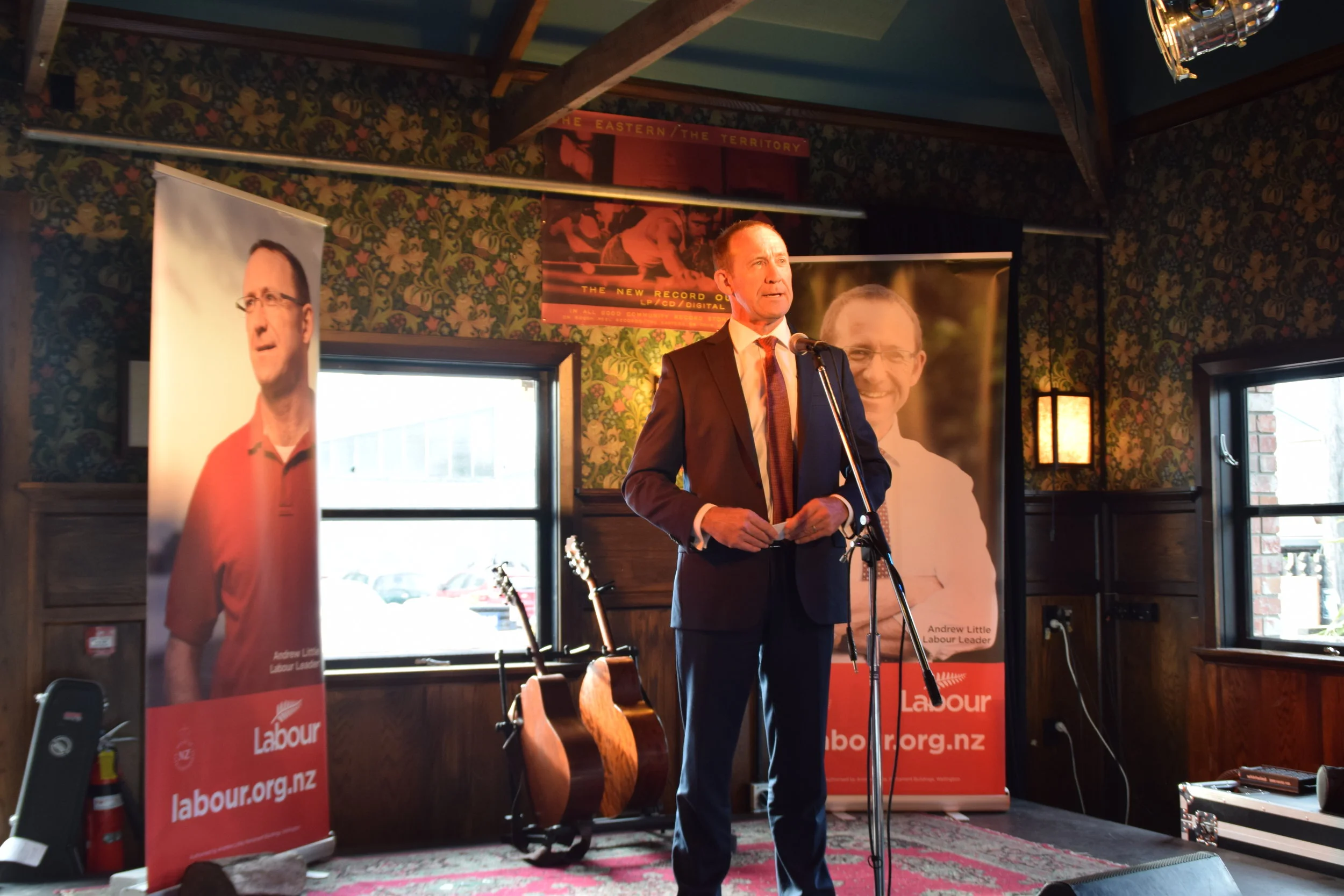 Little talks tough: The so called leader of the free world announces the most racist, prejudiced and discriminatory policy, and our PM does nothing - Andrew Little