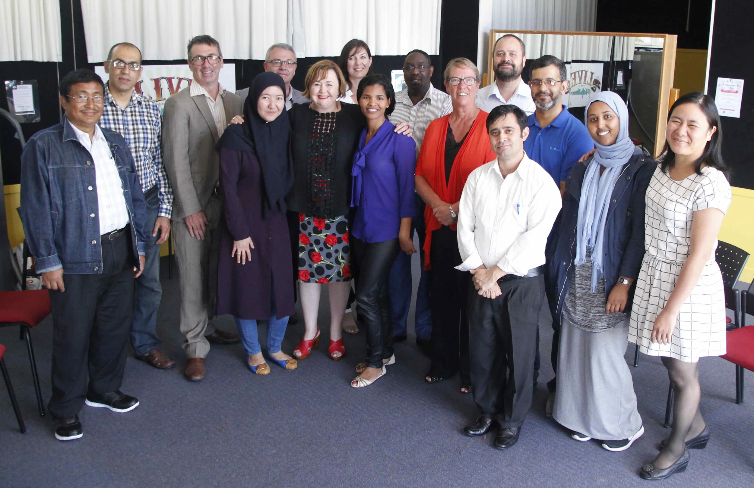 Christchurch Labour MP's and candidates meet with Canterbury Refugee Council